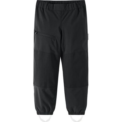 Reima Kids' tec Shell Pants Samppi Black, 116 Reima Kids' tec Shell Pants Samppi Black, 116