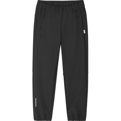 Reima Kids' Softshell Pants Koivin Black, 140 Reima Kids' Softshell Pants Koivin Black, 140