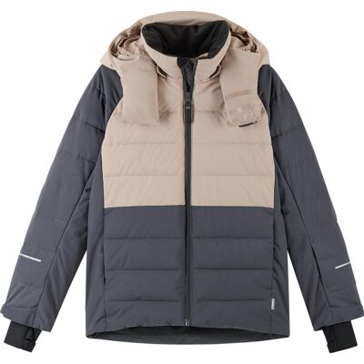 Reima Kids' Ski Jacket Kuosku Soft Black, 140 Reima Kids' Ski Jacket Kuosku Soft Black, 140