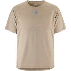 Craft Men's Pro Trail Short Sleeve Tee Clay L, Clay