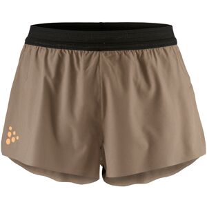 Craft Pro Hypervent Split Shorts 2 M DK Clay XL, Dk Clay