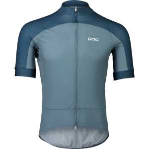 POC Men's Essential Road Logo Jersey Calcite Blue/Dark Calcite Blue S, Calcite Blue/Dark Calcite Blue