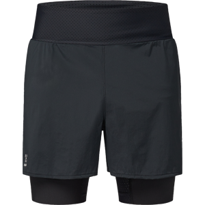 Haglöfs Men's L.I.M Intense Trail 2-in-1 Shorts True Black XL, True Black
