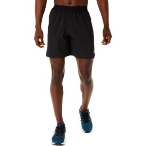 Asics Men's Road 2-N-1 7in Short Performance Black/Carrier Grey M, Performance Black/Carrier Grey