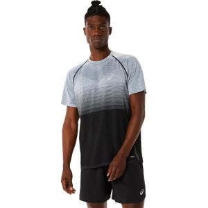 Asics Men's Seamless SS Top Performance Black/Carrier Grey XS, Performance Black/Carrier Grey