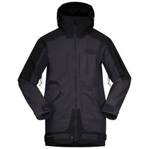Bergans Myrkdalen V2 Insulated Men's Jacket Solidcharcoal/Black/Beseen Yel S, Solidcharcoal/Black/Beseen Yel