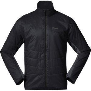 Bergans Men's Rabot V2 Insulated Hybrid Jacket Black/Solid Charcoal XL, Black/Solid Charcoal