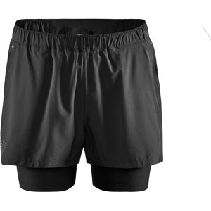 Craft Men's Adv Essence 2-in-1 Stretch Shorts Black S, Black