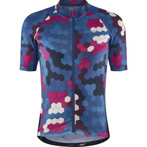 Craft Men's Adv Endur Graphic Jersey Multi-plava S, Multi-plava