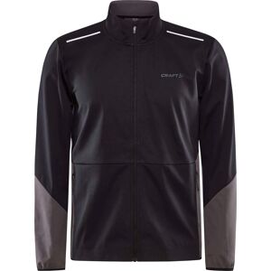 Craft Men's Core Nordic Training Jacket Black/Granite XL, Black/Granite