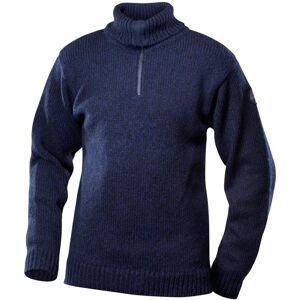 Devold Nansen Sweater Zip Neck DARK BLUE MELANGE S, DARK BLUE MELANGE