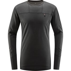 Haglöfs Natural Blend Tech Crew Neck Men True Black S, True Black