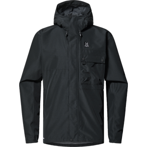 Haglöfs Men's Porfyr Proof Jacket True Black XL, True Black