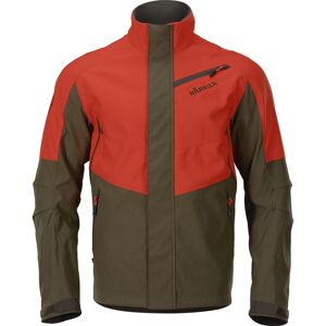 Härkila Men's Wildboar Pro Jacket Orange blaze/Willow green 52, Orange blaze/Willow green