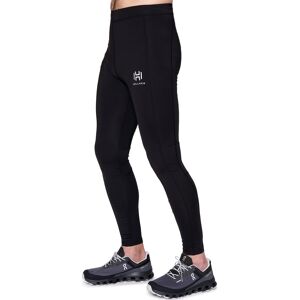 Hellner Men's Mustavaara Running Tights Jet Black L, Jet Black