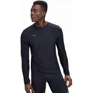 Hoka Men's Airolite Run Long Sleeve Black M, Black