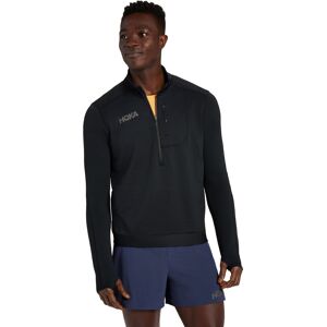 Hoka Men's 1/2 Zip Black M, Black