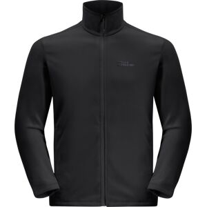 Jack Wolfskin Men's Taunus Full Zip Black XL, Black