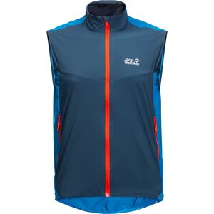 Jack Wolfskin Men's Tourer Softshell Vest Blue Pacific S, Blue Pacific