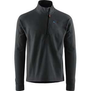 Klättermusen Men's Sigyn Half Zip Sweater Raven L, Raven