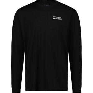 Mons Royale Men's Icon Merino Air-Con Long Sleeve Black XL, Black