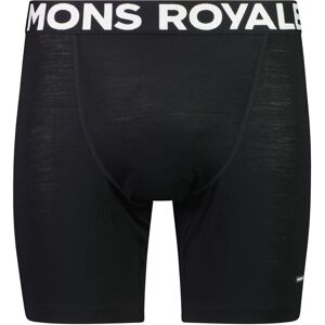 Mons Royale Men's Low Pro Merino Aircon Bike Short Liner Black L, Black