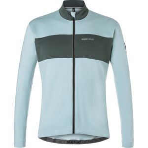 super.natural Men's Gravier Long Sleeve Jersey Cloud Blue/Urban Chic S, Cloud Blue/Urban Chic