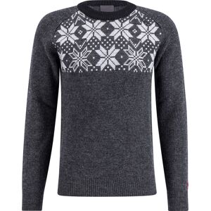 Ulvang Men's Rav Kiby Roundneck  Charcoal melange/Grey Melange/Black M, Charcoal melange/Grey Melange/Black