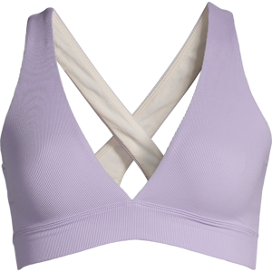 Casall Women's V-Neck Crossback Bikini Top Lavender 34, Lavender