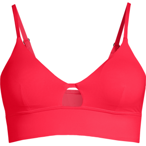 Casall Women's Triangle Cut-Out Bikini Top Summer Red 36, Summer Red