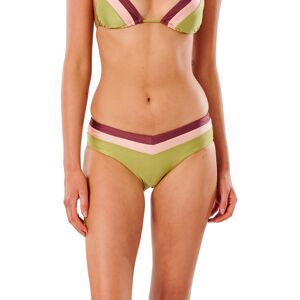 Rip Curl Women's Tallows High Waist Cheeky Bikini Pant Green XS, Green