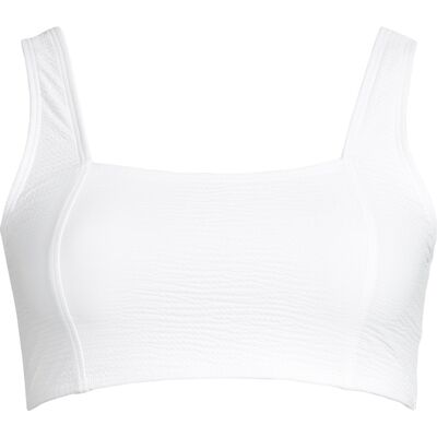 Casall Women's Waffle Square Neck Bikini Top White, 42 Casall Women's Waffle Square Neck Bikini Top White, 42