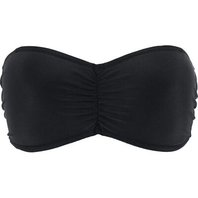 Swegmark Rio Bandeau Bikini Bra Padded Cups Black, 75B Swegmark Rio Bandeau Bikini Bra Padded Cups Black, 75B