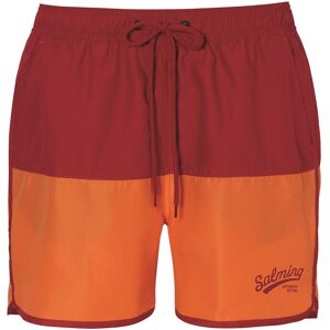 Salming Men's Cooper Original Swimshorts Red/Orange S, Red/Orange