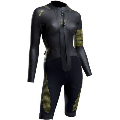 Colting Wetsuits Women's Swimrun Wetsuit Sr03 Black/Yellow, XL Colting Wetsuits Women's Swimrun Wetsuit Sr03 Black/Yellow, XL