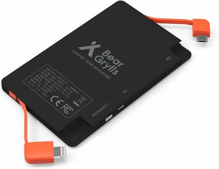 Bear Grylls 3000 mAh Power Bank Sort Sort OneSize Bear Grylls 3000 mAh Power Bank Sort Sort OneSize