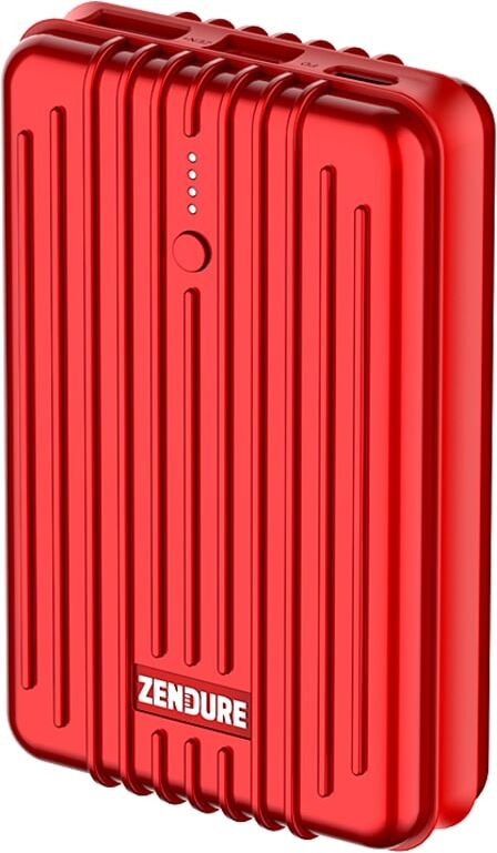 Zendure A3 PD Portable Charger 10 000 mAh Rød Rød OneSize Zendure A3 PD Portable Charger 10 000 mAh Rød Rød OneSize