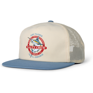 Salty Crew Interclub Trucker Natural Slate OneSize, Natural Slate