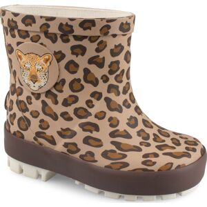 Pax Kids' Safari Rubber Boot Beige/Brown 30, Beige/Brown