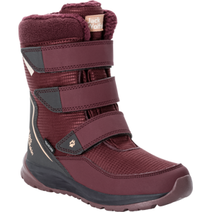 Jack Wolfskin Kids' Polar Boot Texapore High Velcro Boysenberry 26, Boysenberry