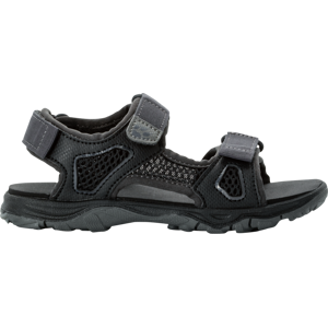 Jack Wolfskin Kids' Taraco Beach Sandal Black 28, Black