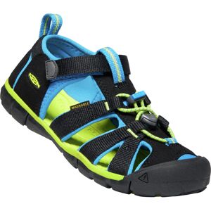 Keen Kids' Seacamp II CNX Black/Brilliant Blue 25, Black/Brilliant Blue