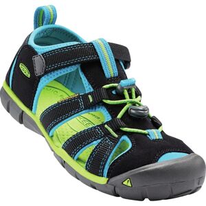 Keen Kids' Seacamp II CNX BLACK/BLUE DANUBE 24, BLACK/BLUE DANUBE