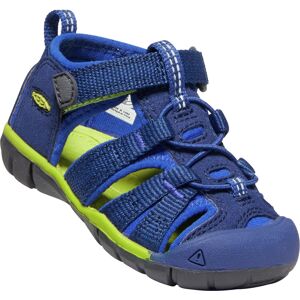 Keen Kids' Seacamp II CNX Blue Depths/Chartreuse 24, Blue Depths/Chartreuse