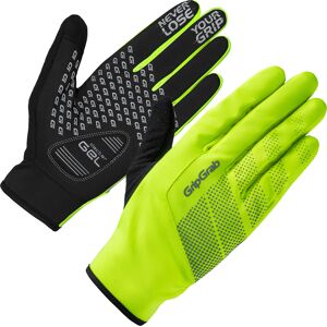 Gripgrab Ride Hi-Vis Windproof Midseason Glove Yellow Hi-vis L, Yellow Hi-vis