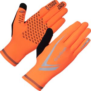 Gripgrab Running Expert Hi-Vis Touchscreen Winter Gloves Orange Hi-Vis XS, Orange Hi-Vis