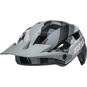 Bell Unisex Spark 2 Mips Mat Gray Camo, M/L Bell Unisex Spark 2 Mips Mat Gray Camo, M/L