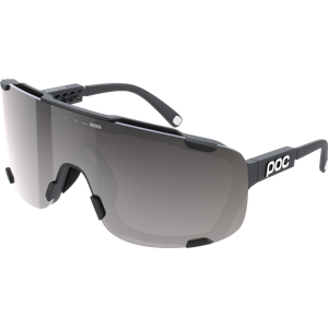 POC Devour Mid Bike Sunglasses Uranium Black/Clarity Road/Sunny Silver, OneSize POC Devour Mid Bike Sunglasses Uranium Black/Clarity Road/Sunny Silver, OneSize