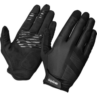 Gripgrab Ride Lite Padded Full Finger Summer Gloves Black, M Gripgrab Ride Lite Padded Full Finger Summer Gloves Black, M
