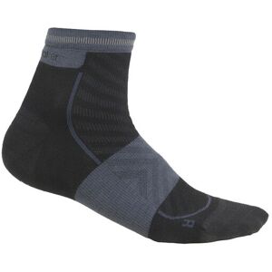 Icebreaker Women Merino Run+ Ultralight Mini Black/Graphite 41-43, Black/Graphite